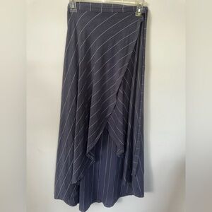 Striped dancer Wrap Skirt